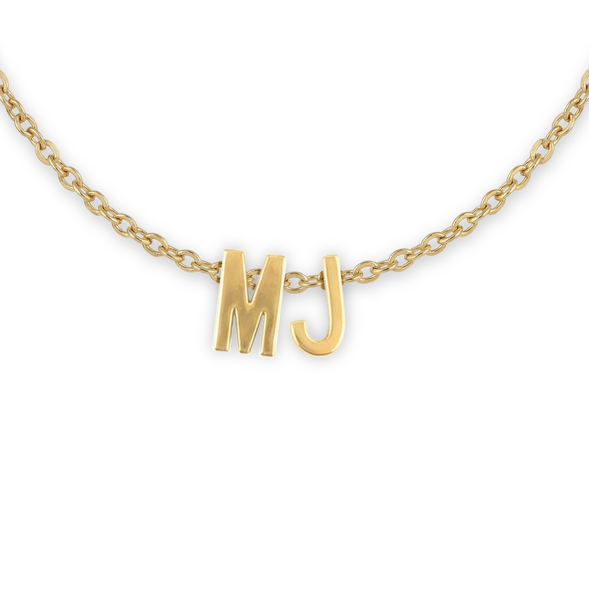 Collar con letras