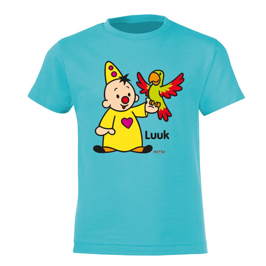 Bumba T-shirt voor kinderen bedrukken - Lichtblauw - 6 jaar Bumba T-shirt voor kinderen bedrukken - Lichtblauw - 6 jaar