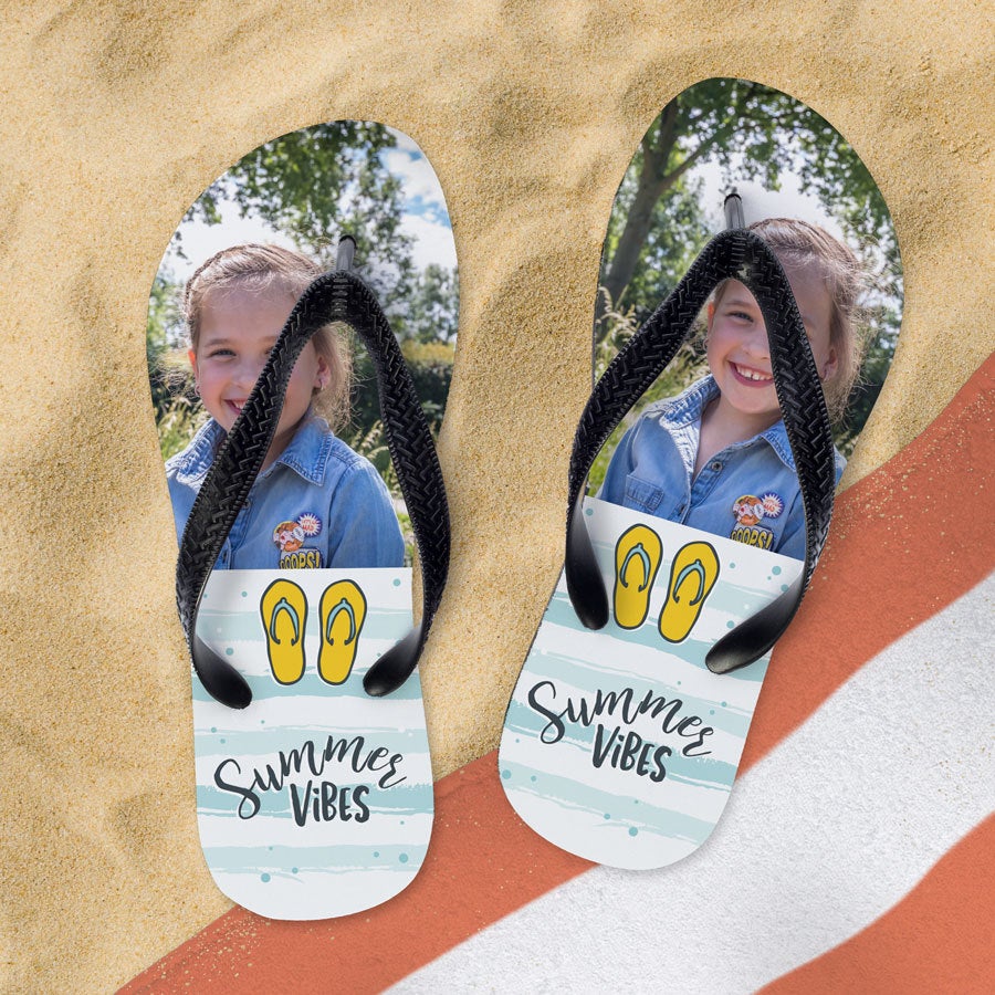 Personalised flip-flops