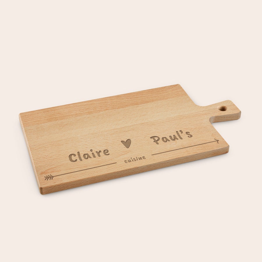 Coffret apéro avec planche personnalisée  Coffret apéro avec planche personnalisée