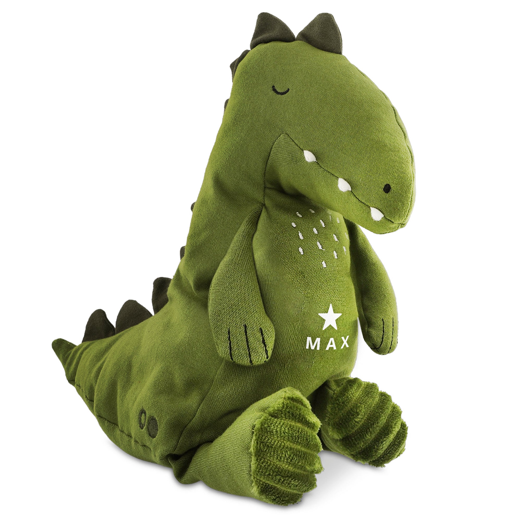 Knuffel dino met naam