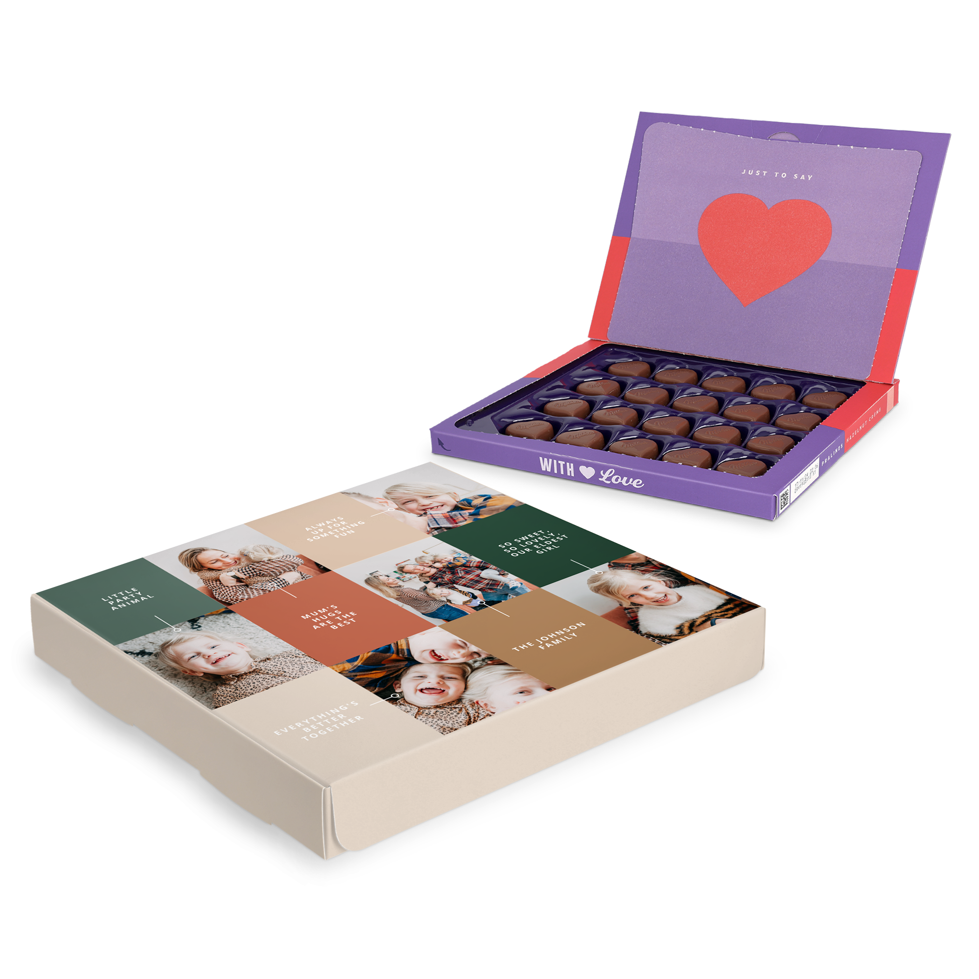 Personliga  Milka presentförpackning - Fars dag