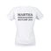 T-shirt sportiva da donna - Bianco - S