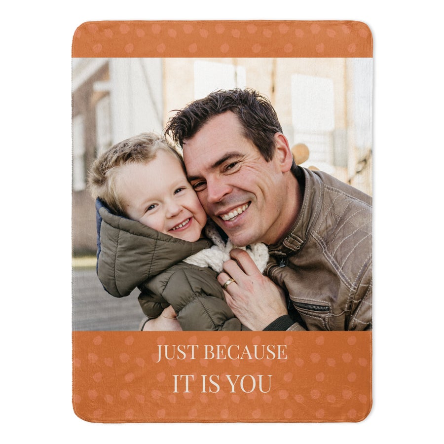 Personalised photo blanket