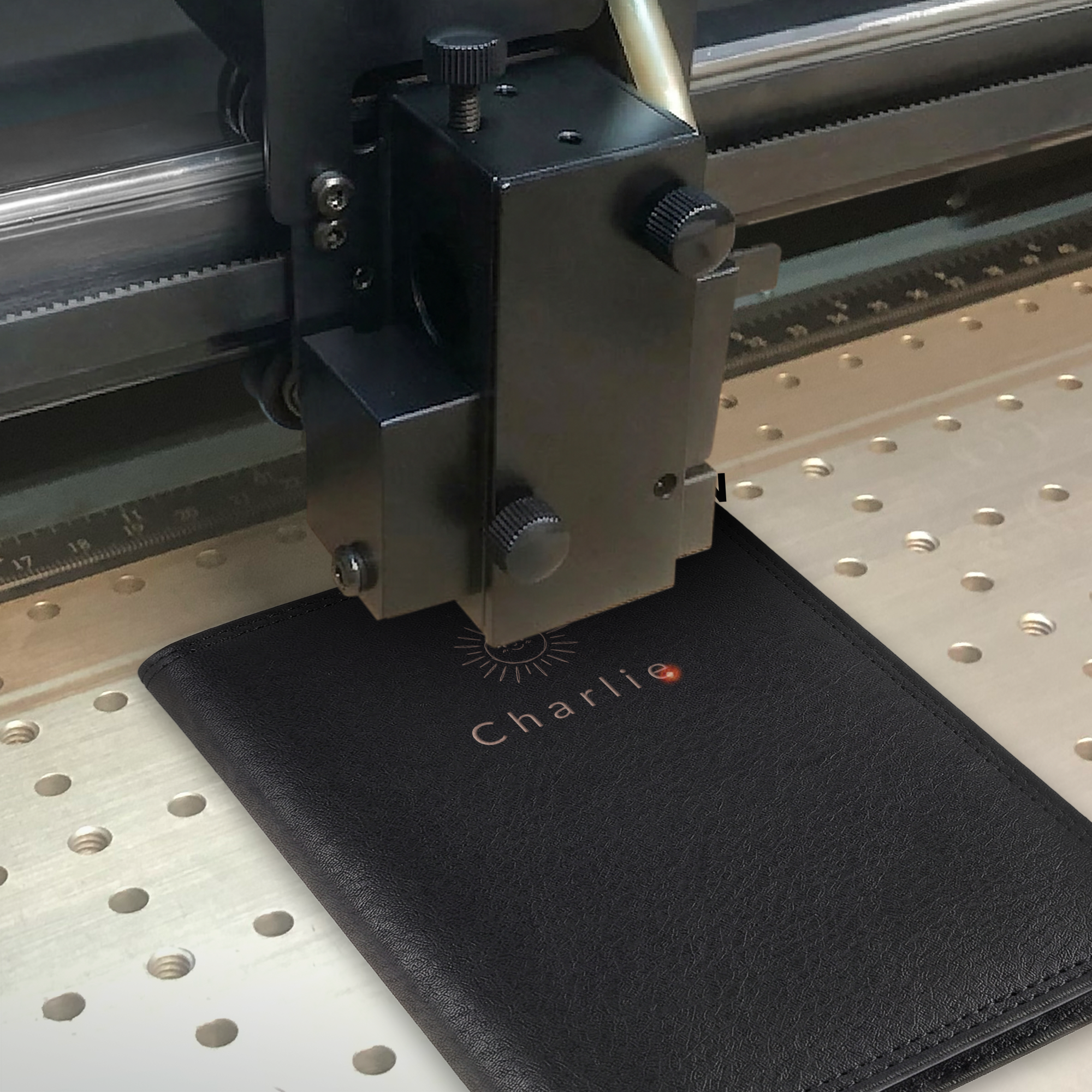 Personalised Passport Cover - Black