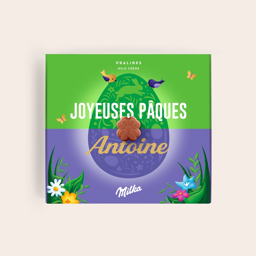 Milka personnalisé - Pâques Milka personnalisé - Pâques