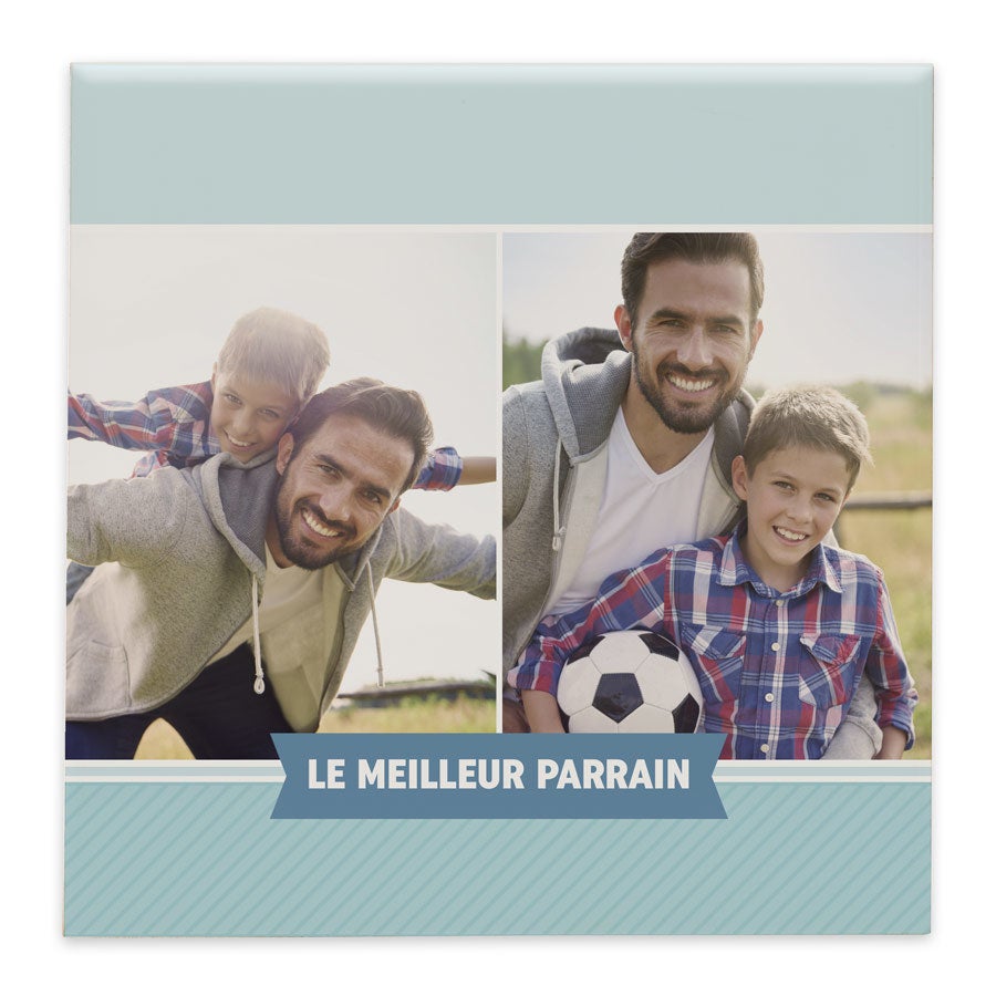 Carte postale - Parrain/marraine - Fille - Happy Family