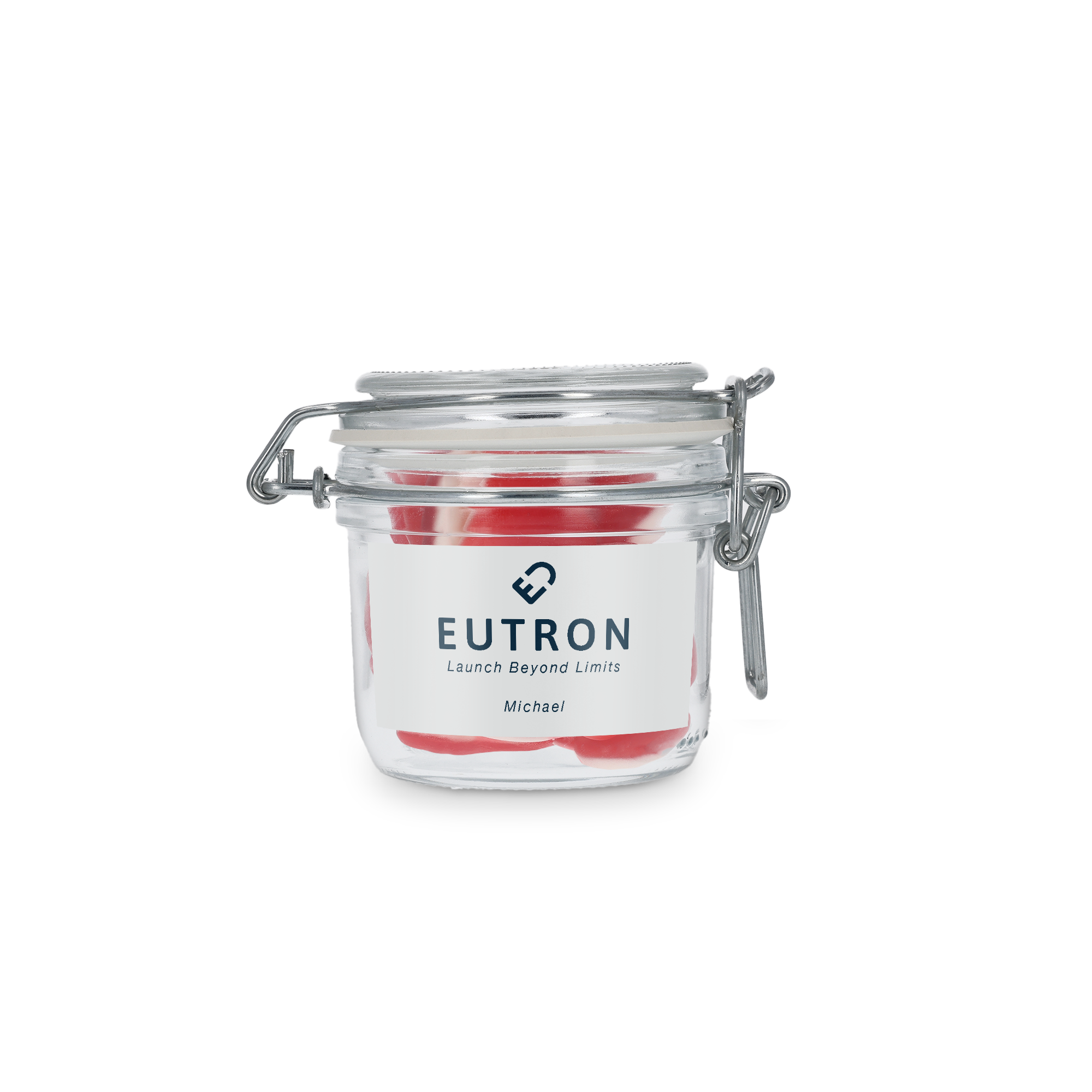 Tarro de caramelos personalizado