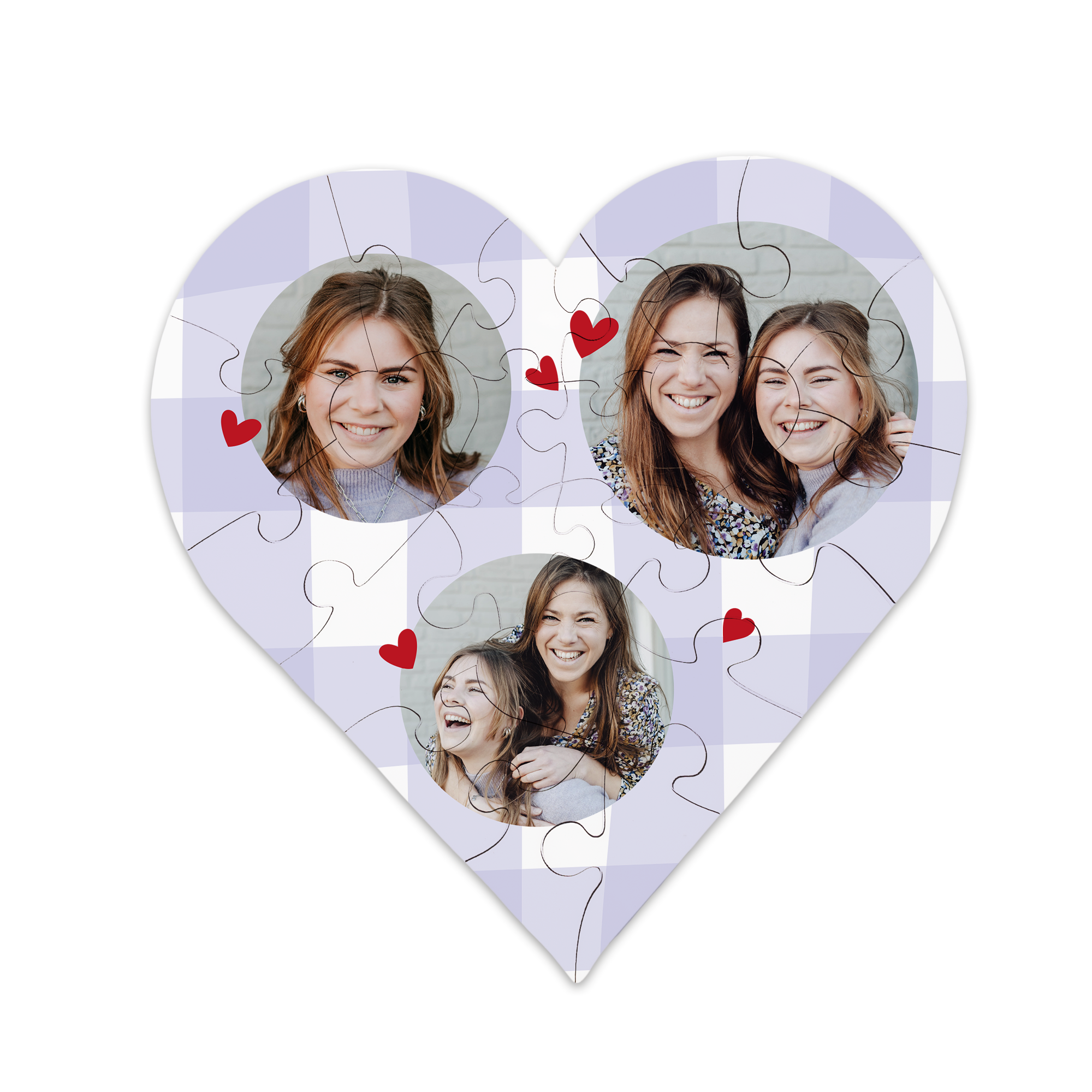 Puzzle Heart (Hardboard)