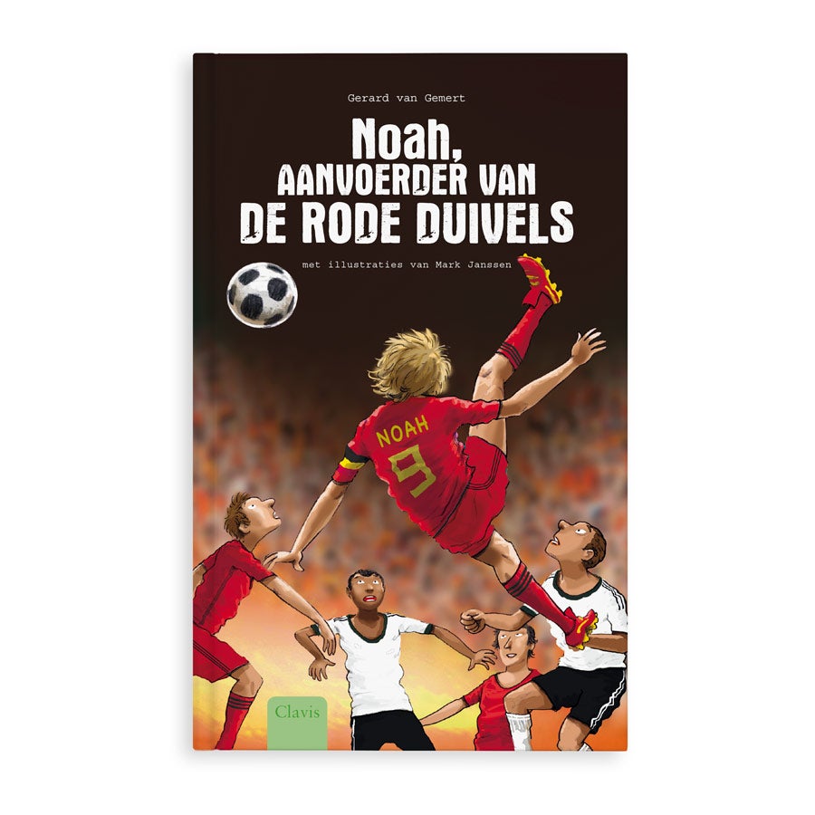 EK 2021 Boek met naam - Aanvoerder van de Rode Duivels EK 2021 Boek met naam - Aanvoerder van de Rode Duivels