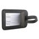 Leather luggage tag