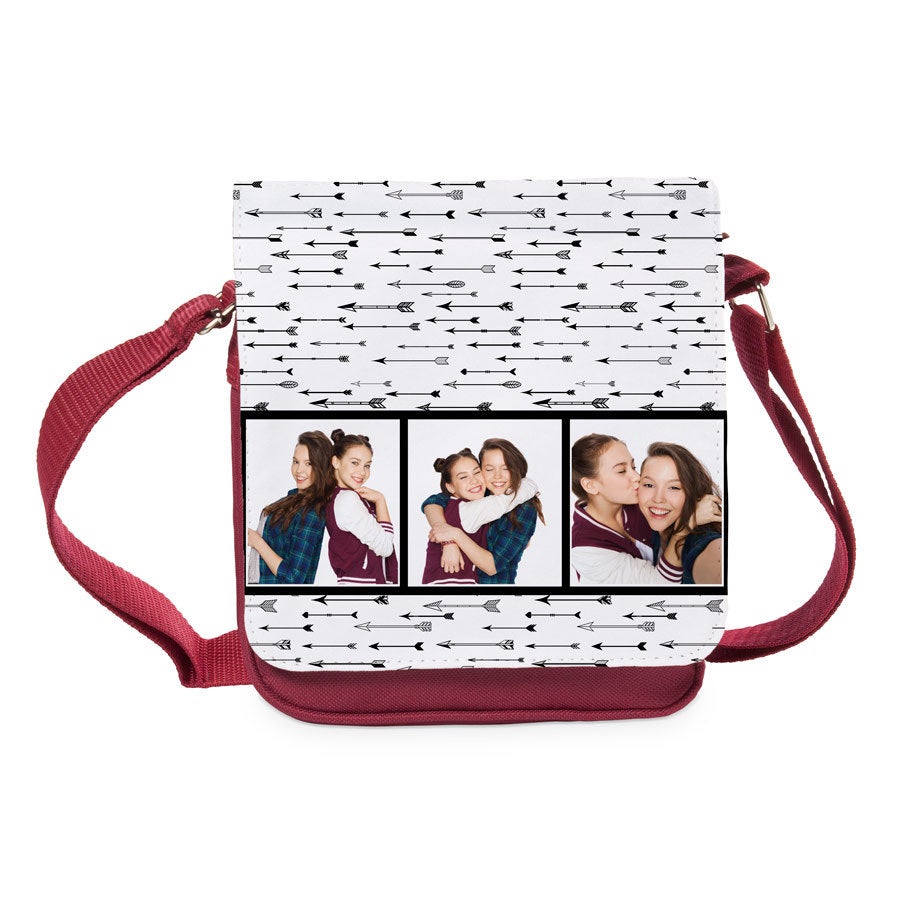 Schoudertas bedrukken - Medium (Rood) Schoudertas bedrukken - Medium (Rood)