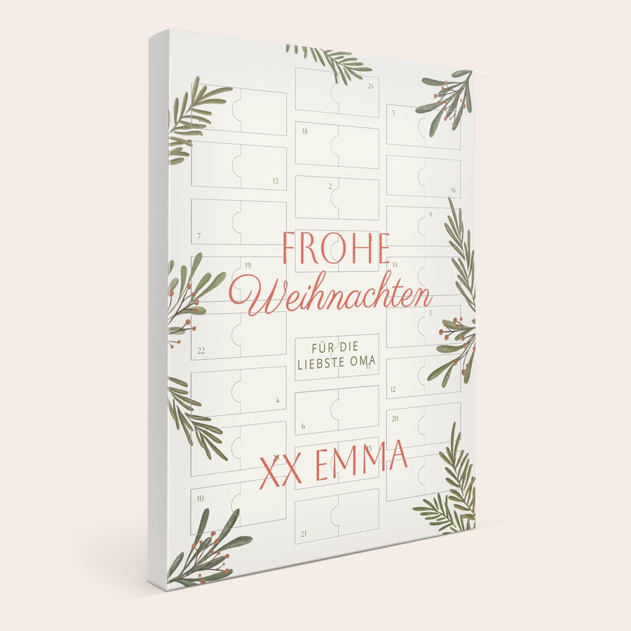 Personalisierter Mars Miniatures Adventskalender Personalisierter Mars Miniatures Adventskalender