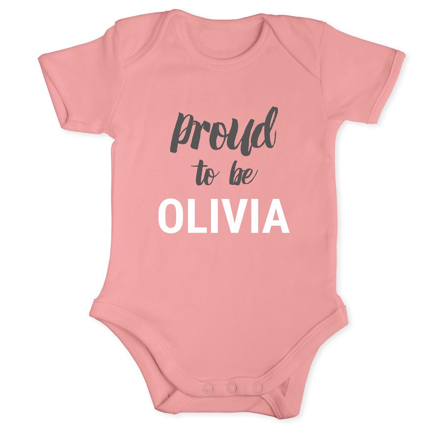 Baby onesie - kort erme - Navy - 50/56