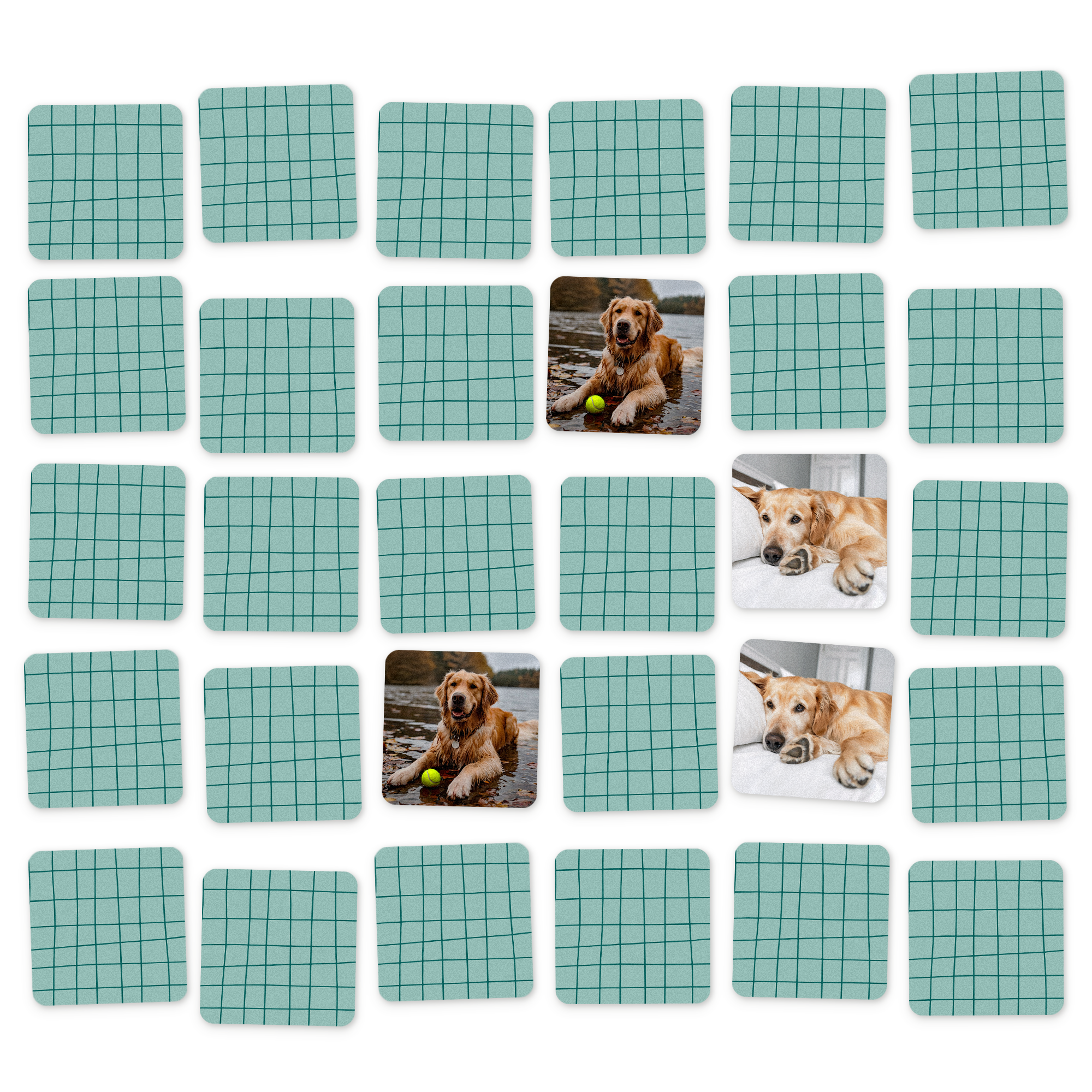 Photo memory game - 15x2