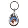 Double-sided photo keyring - Round