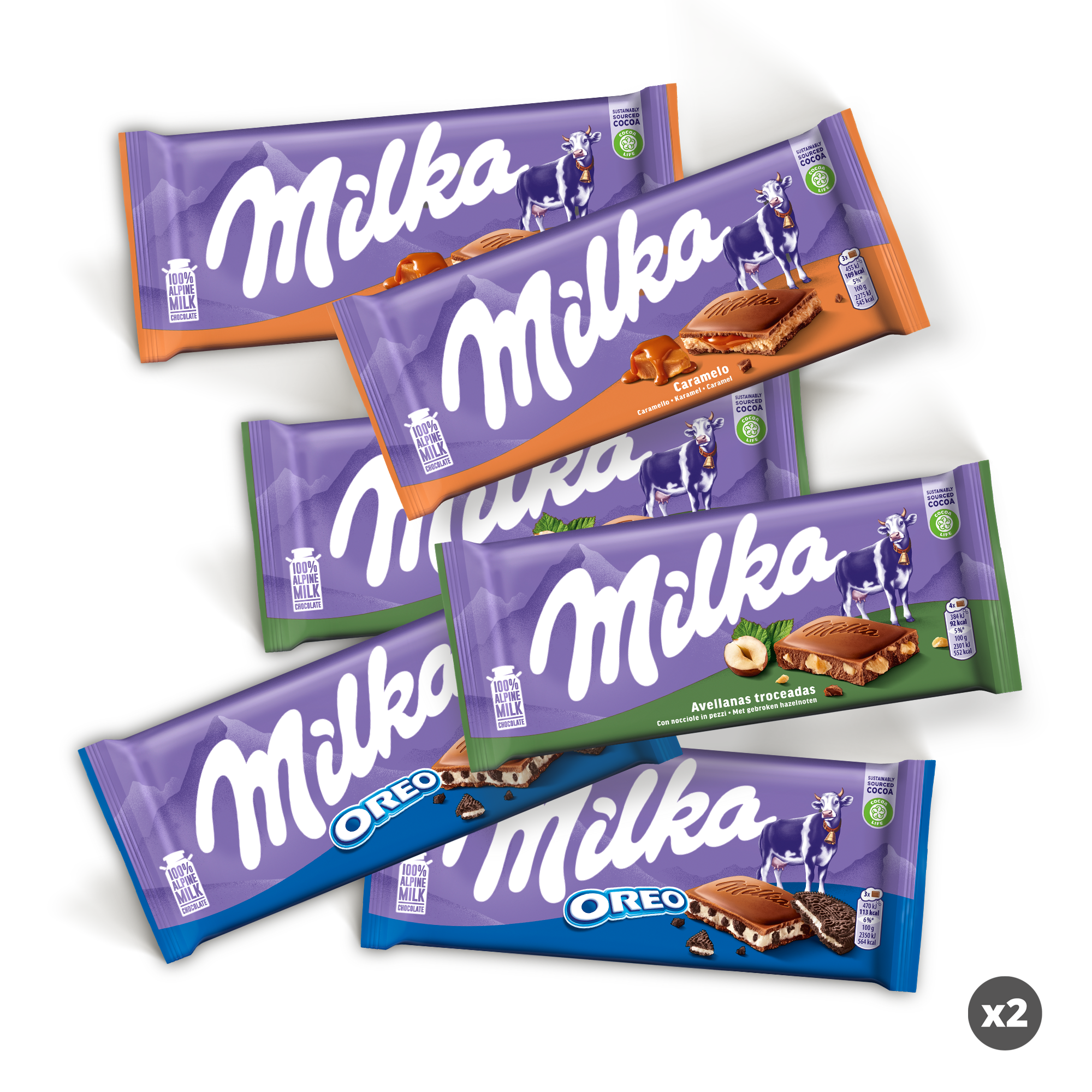 Egyedi Mega Milka névvel és/vagy fényképpel