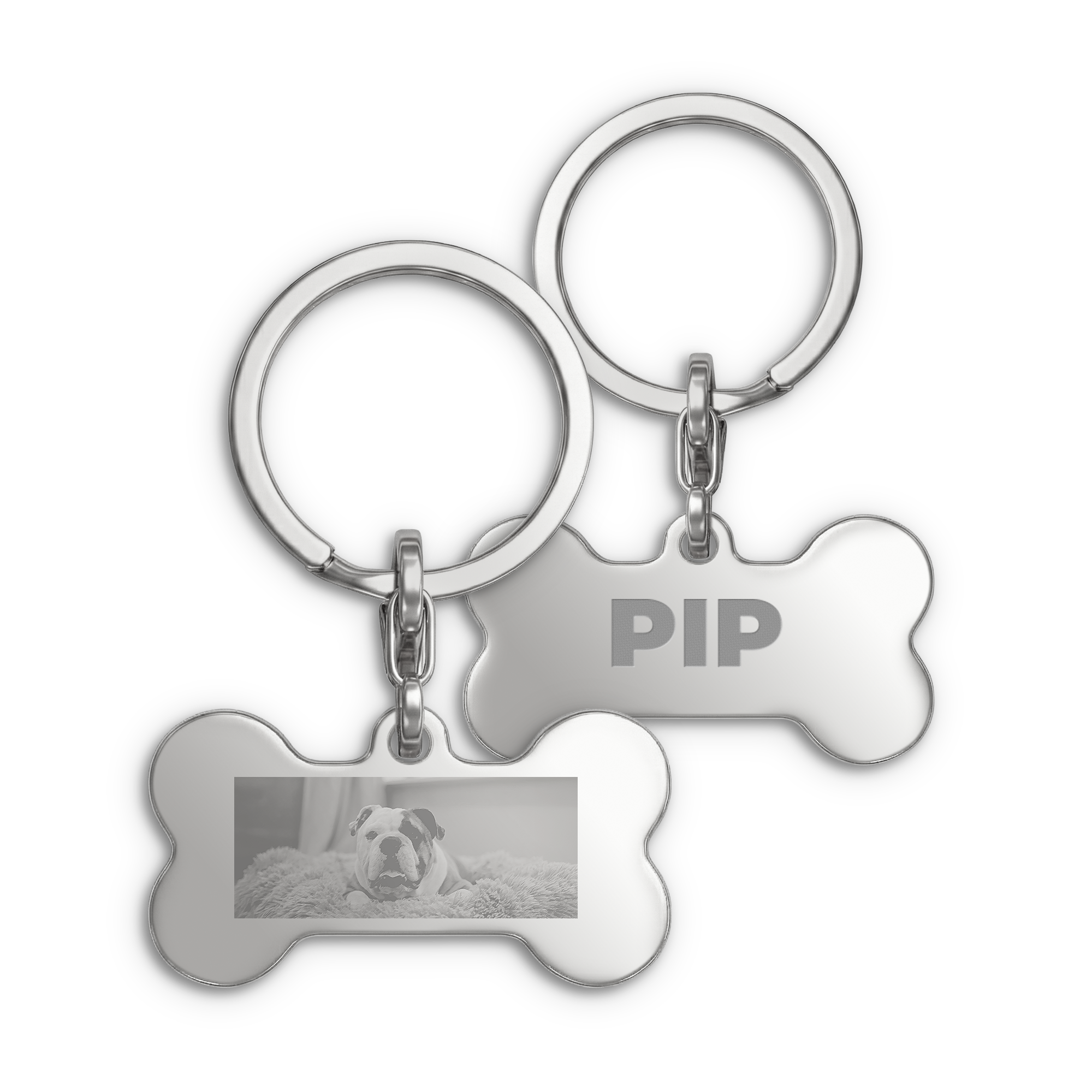 Engraved keyring