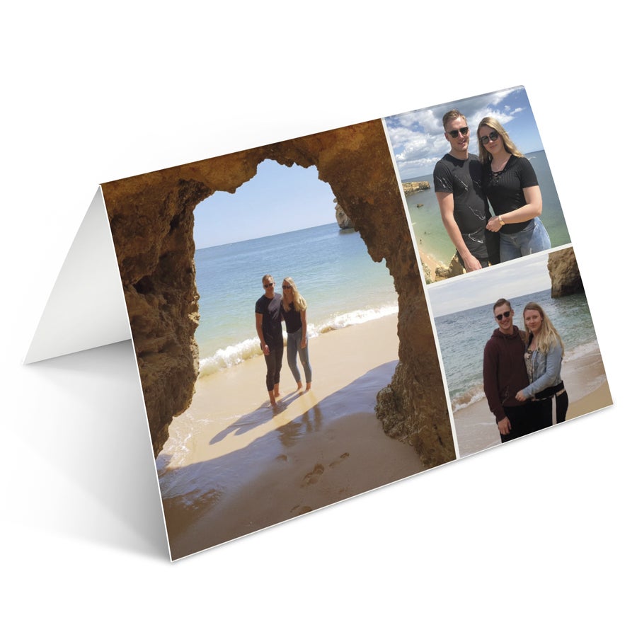 Card foto personalizat