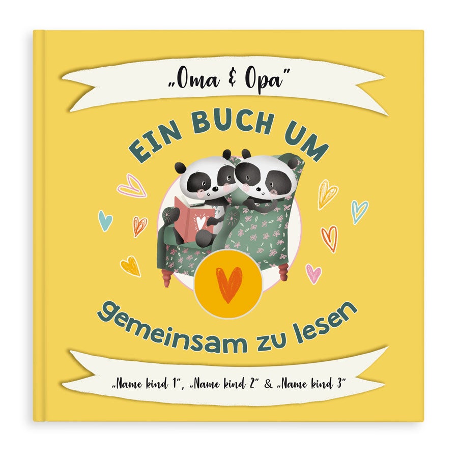 Personalisiertes Buch Oma und Opa