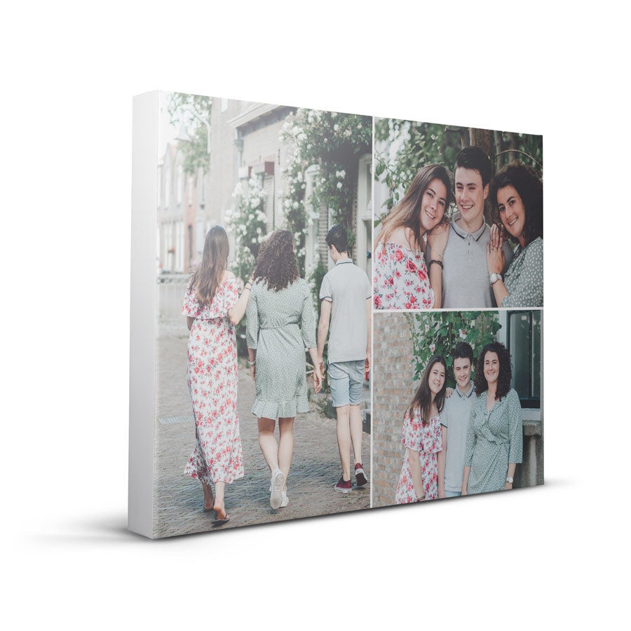 Personalised photo canvas