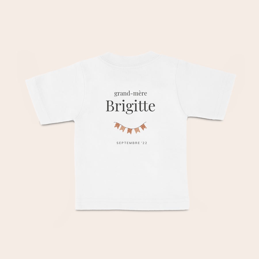 T shirt bébé personnalisé T shirt bébé personnalisé