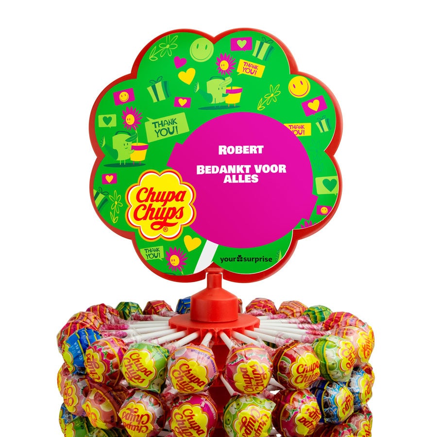 Chupa Chups lolly toren