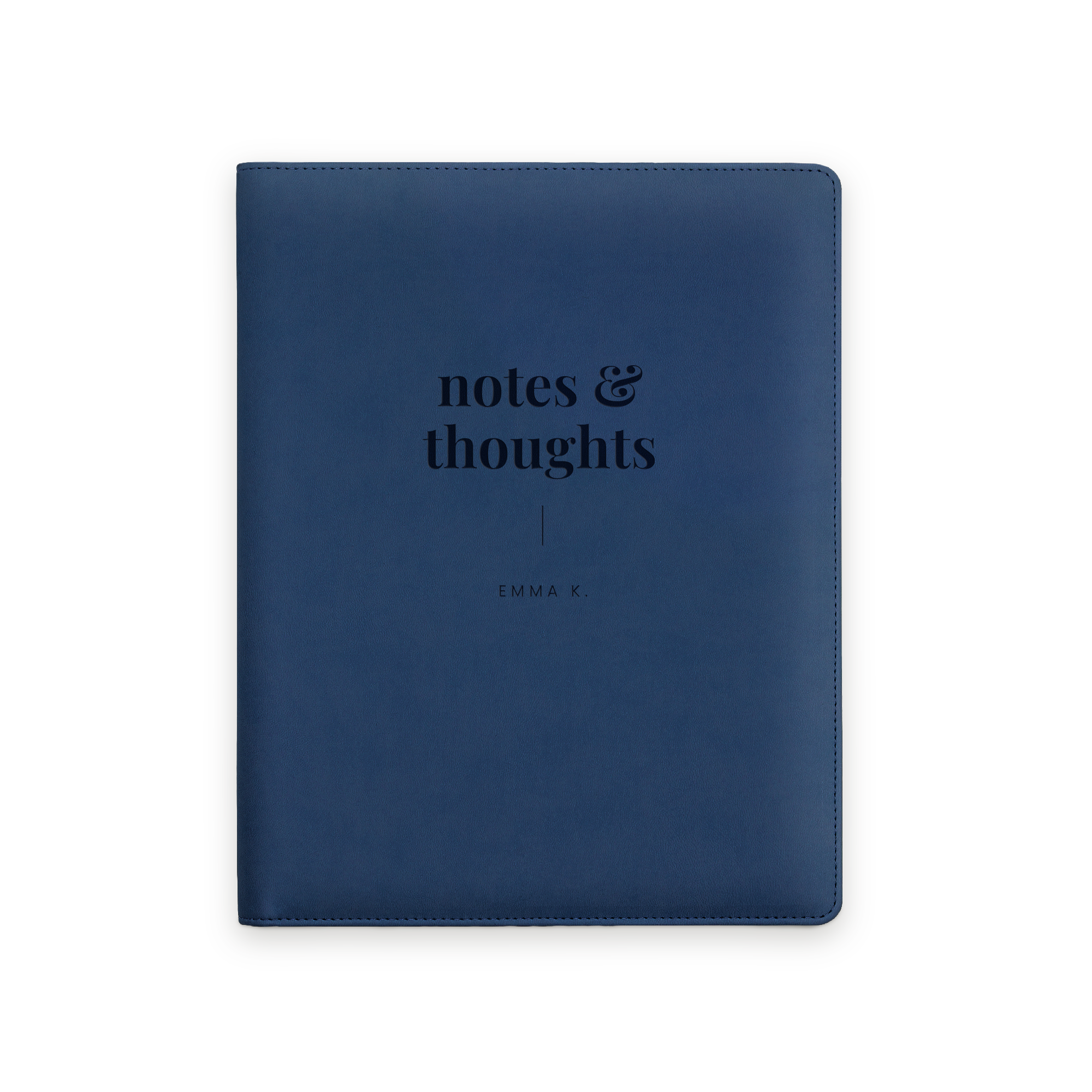 Porte documents personnalisé - Cuir végane