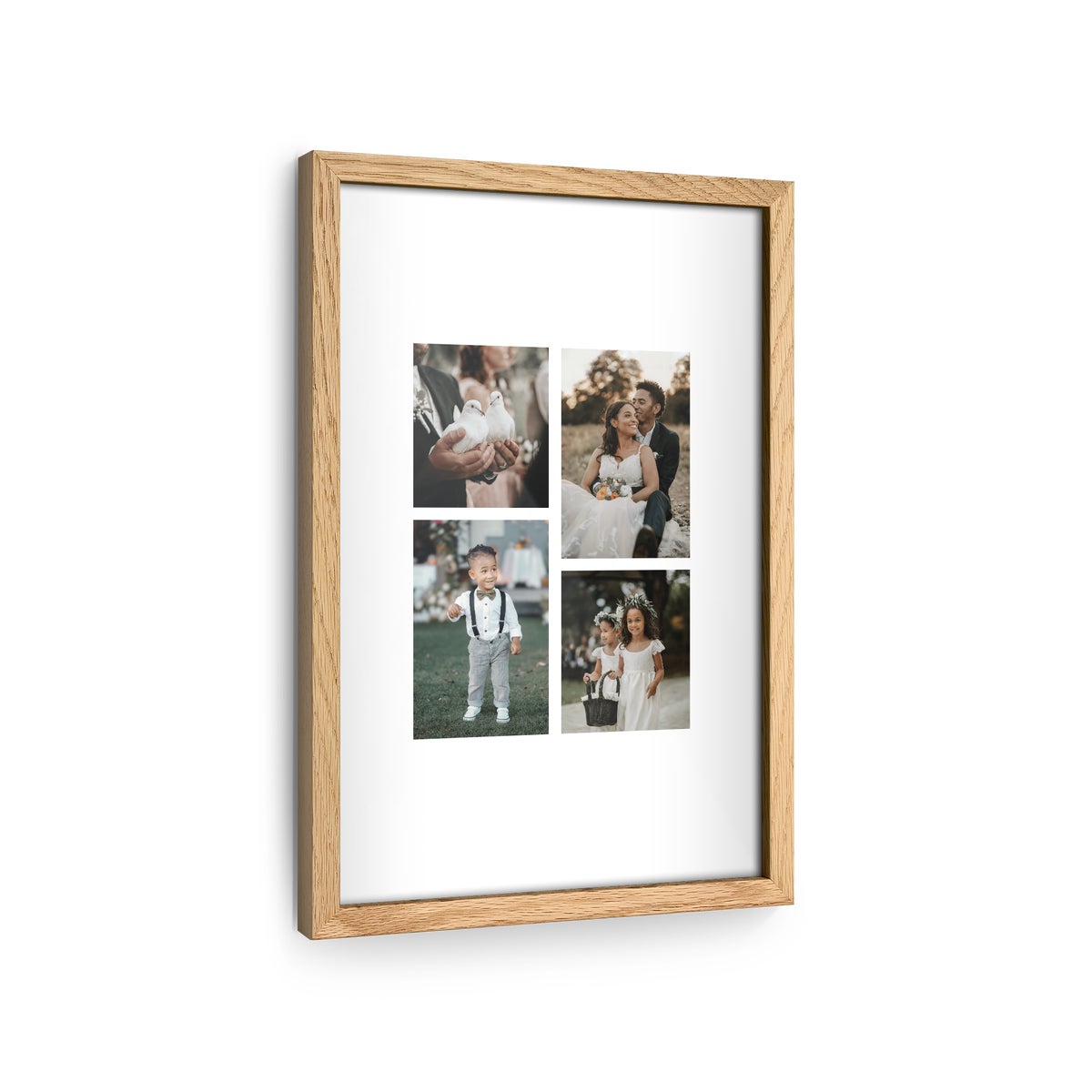 Personalizowane zdjęcie w drewnianej ramce 20 x 30 cm