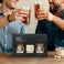 Degustazione di alcolici in miniatura - Vodka - Rum - Whisky Degustazione di alcolici in miniatura - Vodka - Rum - Whisky