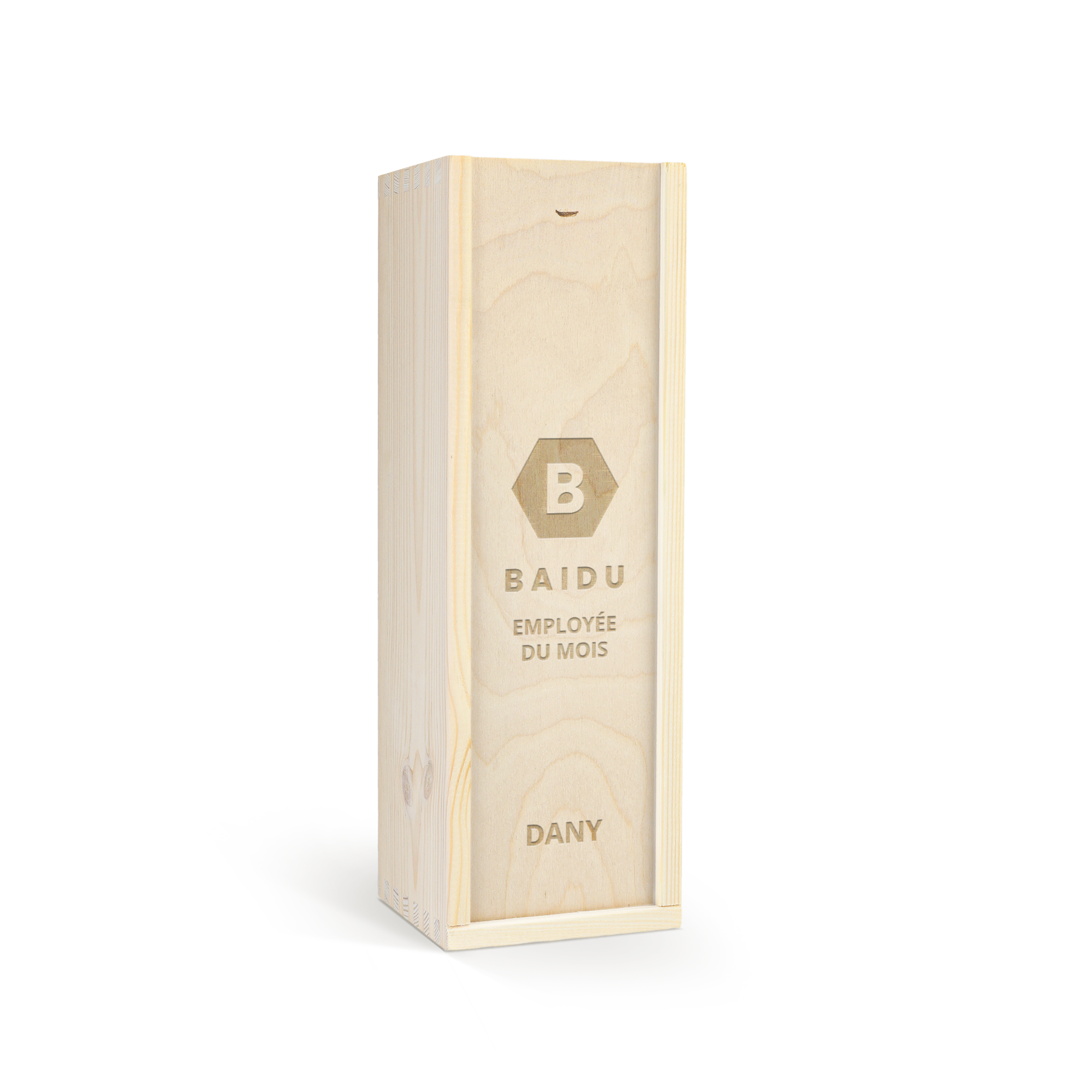 Caisse de vin personnalisée