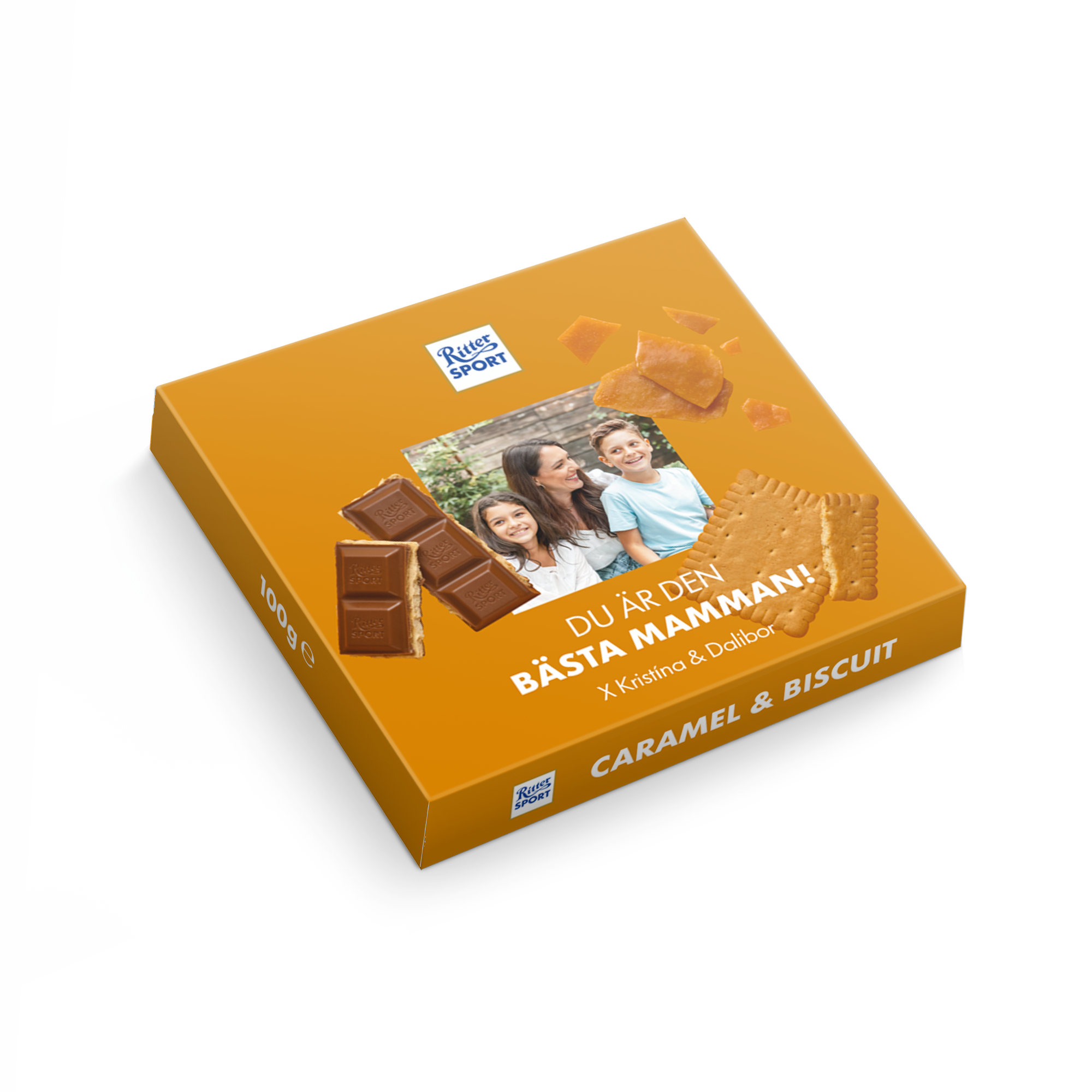 Personaliserad Ritter Sport choklad