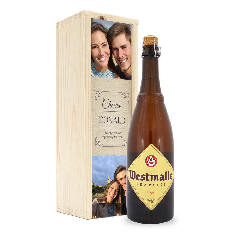 Personalizowany zestaw  piw - Westmalle Dubbel i Tripel