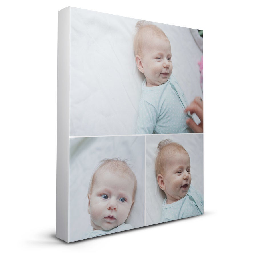 Personalised photo canvas