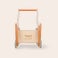 Houten loopwagen met naam Houten loopwagen met naam