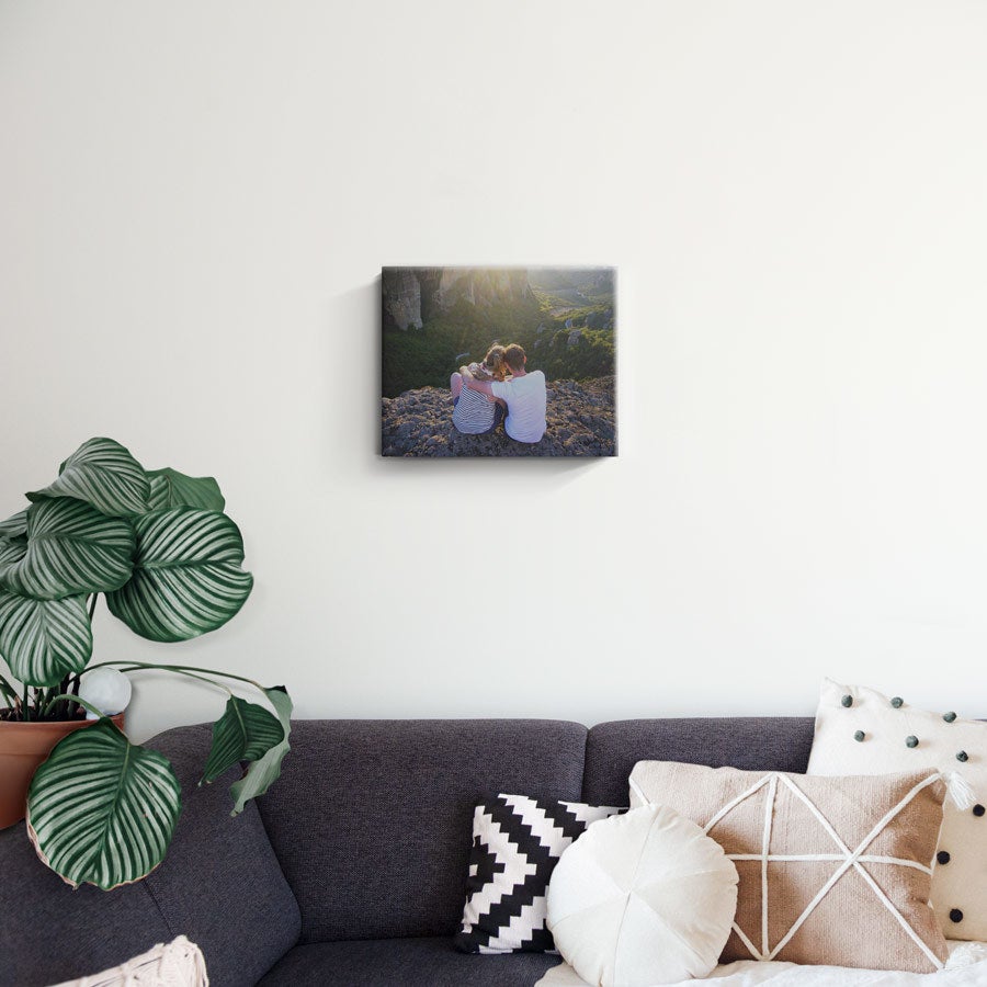 Personalised photo canvas