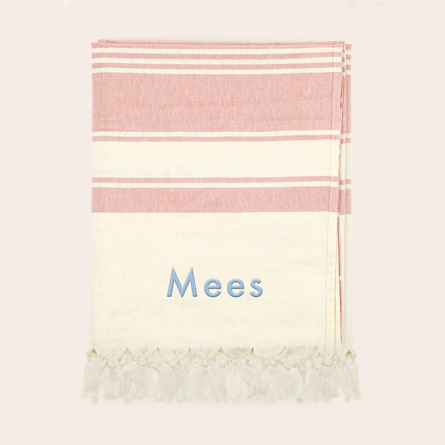 Hamamdoek met naam Hamamdoek met naam