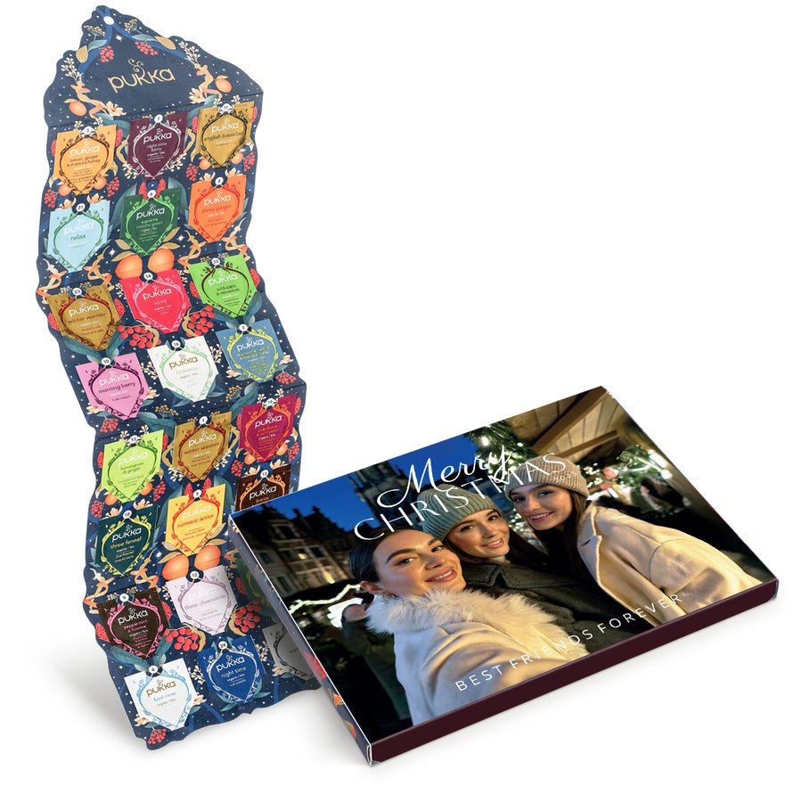 Kalendarz adwentowy herbaciany z wasnym projektem - Pukka
