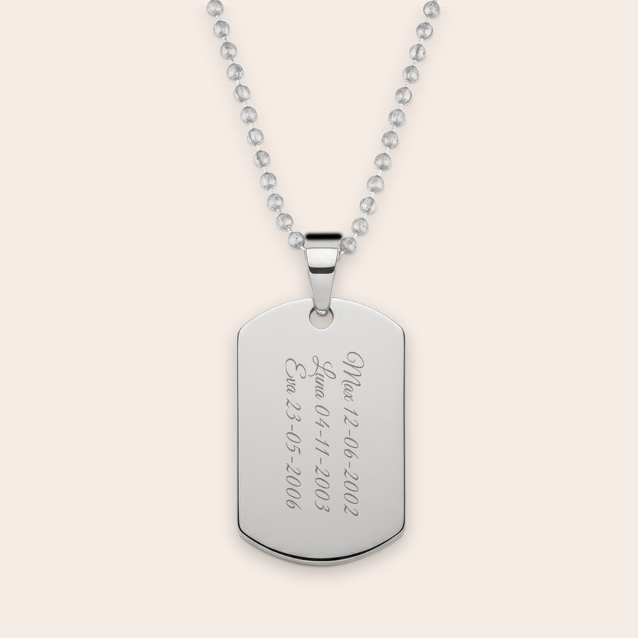 Dog Tag mit Gravur Dog Tag mit Gravur