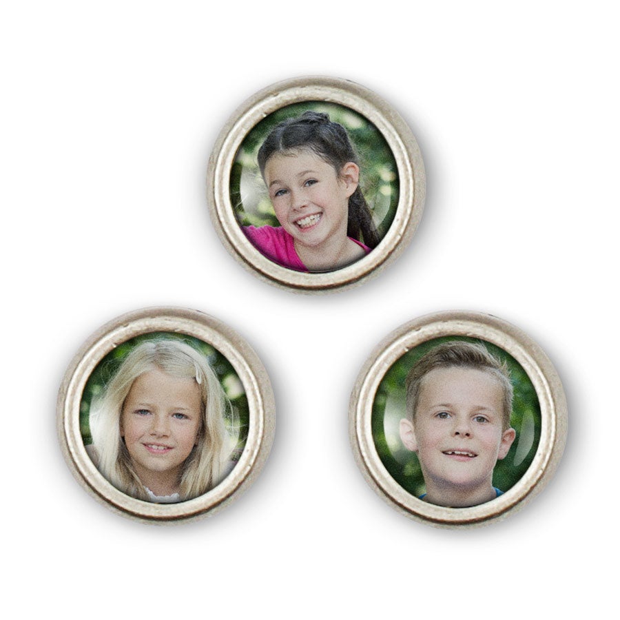 3 charms personnalisés vendus séparément