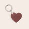 Personalised key ring - Leather - Heart / Star Personalised key ring - Leather - Heart / Star