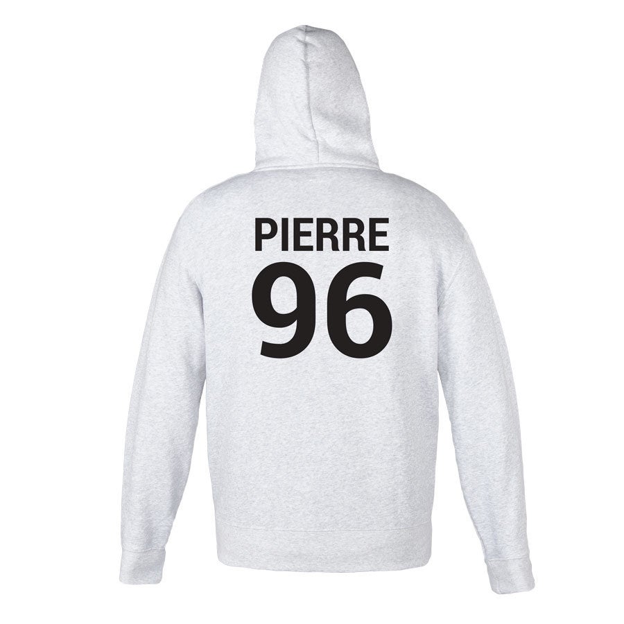 Sweat à capuche homme personnalisé