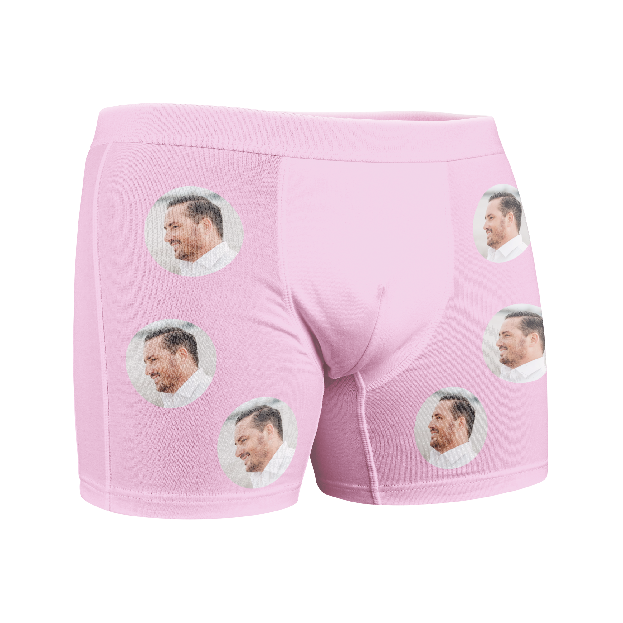 Boxers de homem com foto