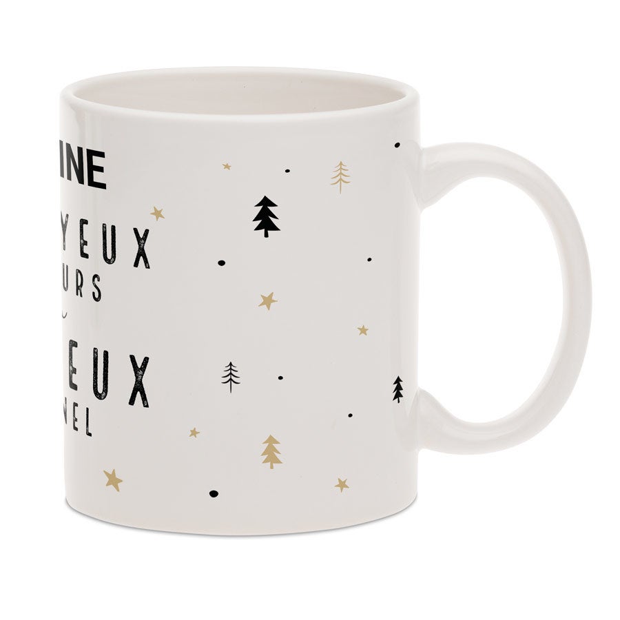 Tasse Noël personnalisée texte YourSurprise