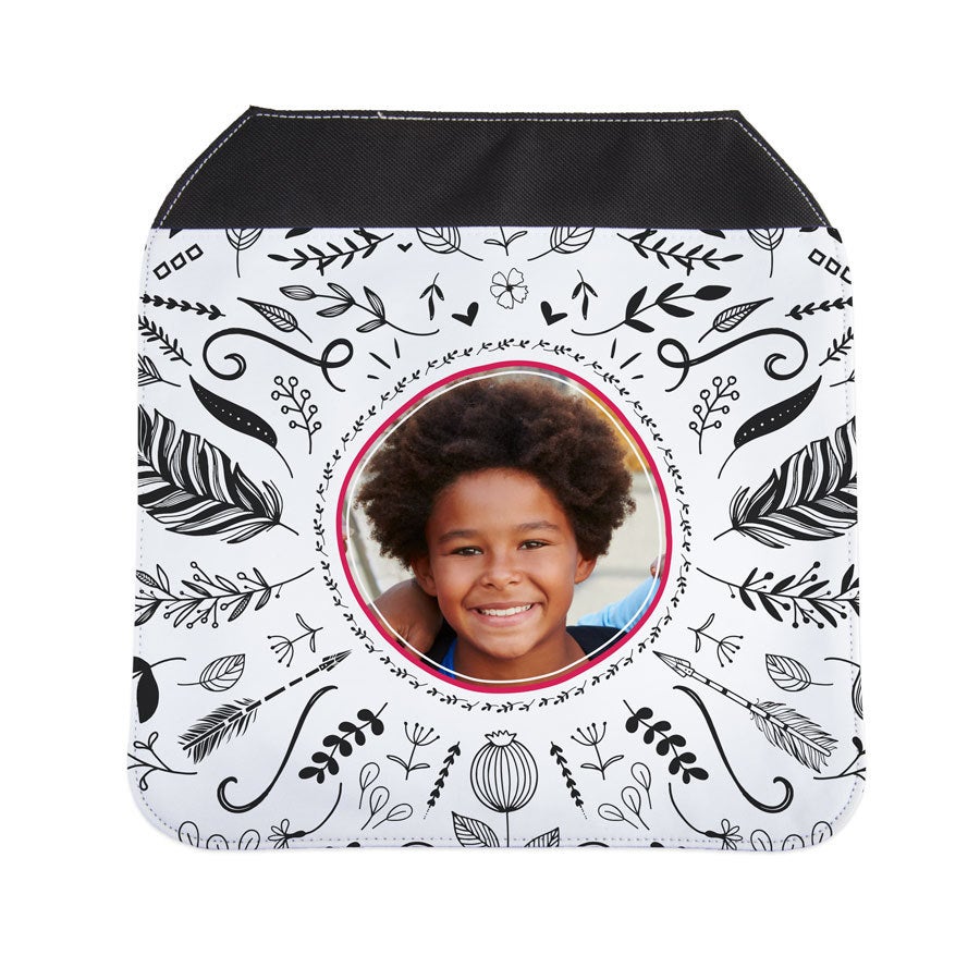 Plecak ze zdjciem zamienna klapa