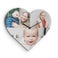 Mama klok - Hart (hardboard) - Groot