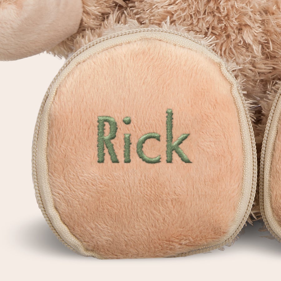 Knuffel borduren Knuffel borduren