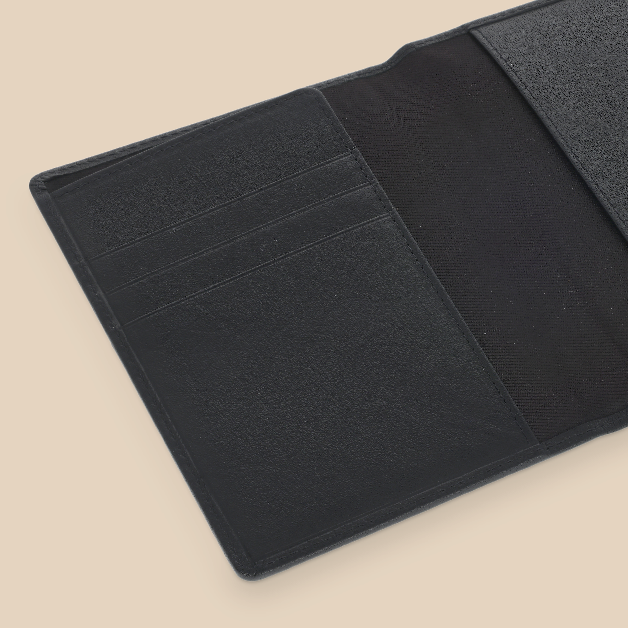 Funda de pasaporte personalizada - Negro