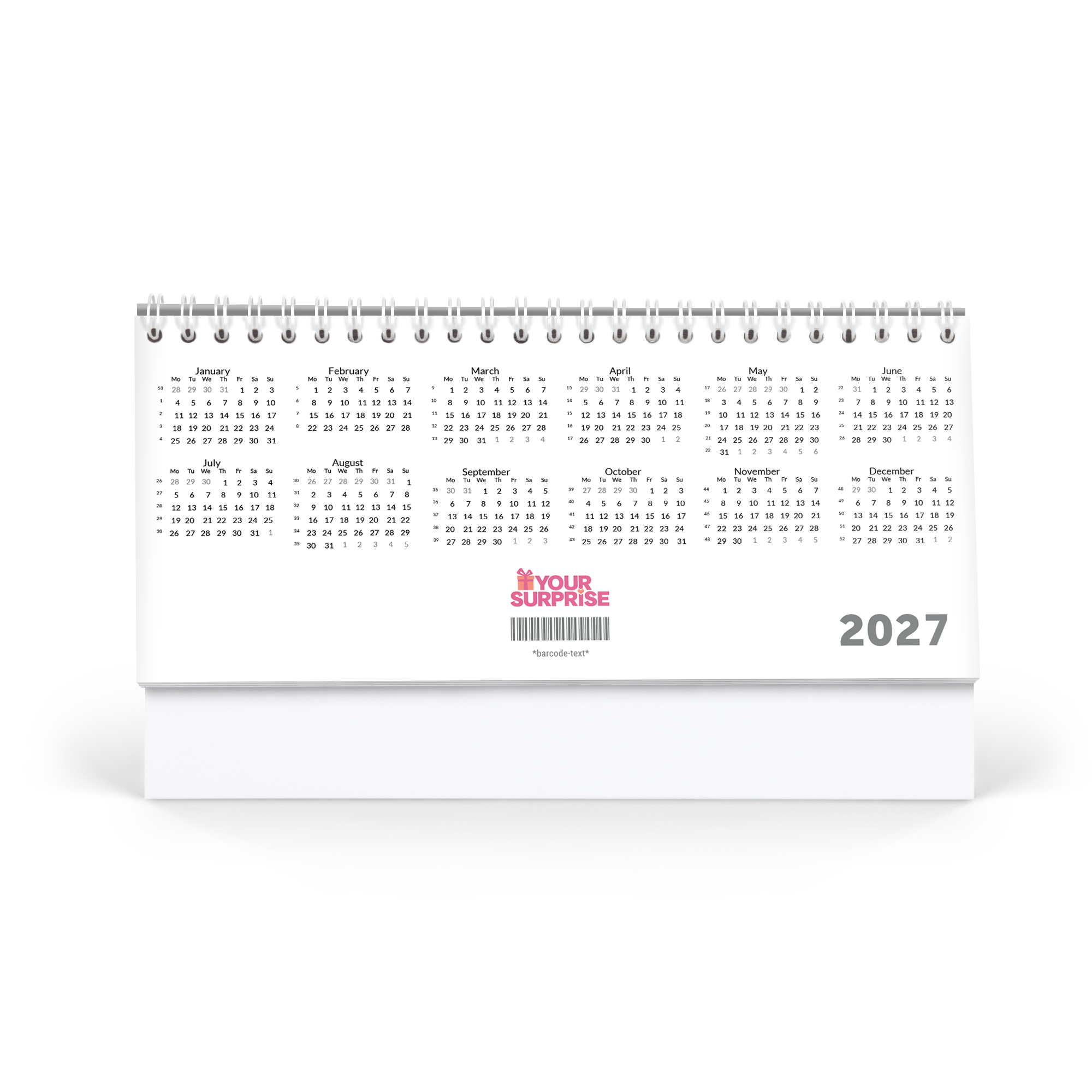 Personlig skrivebordskalender