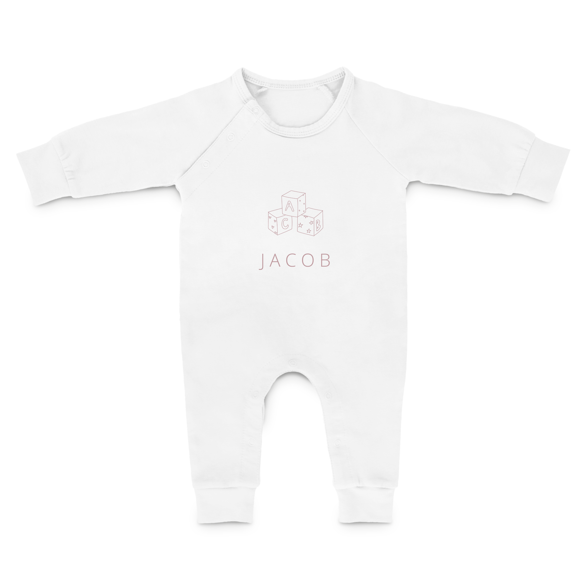 Personalizowane śpioszki niemowlęce